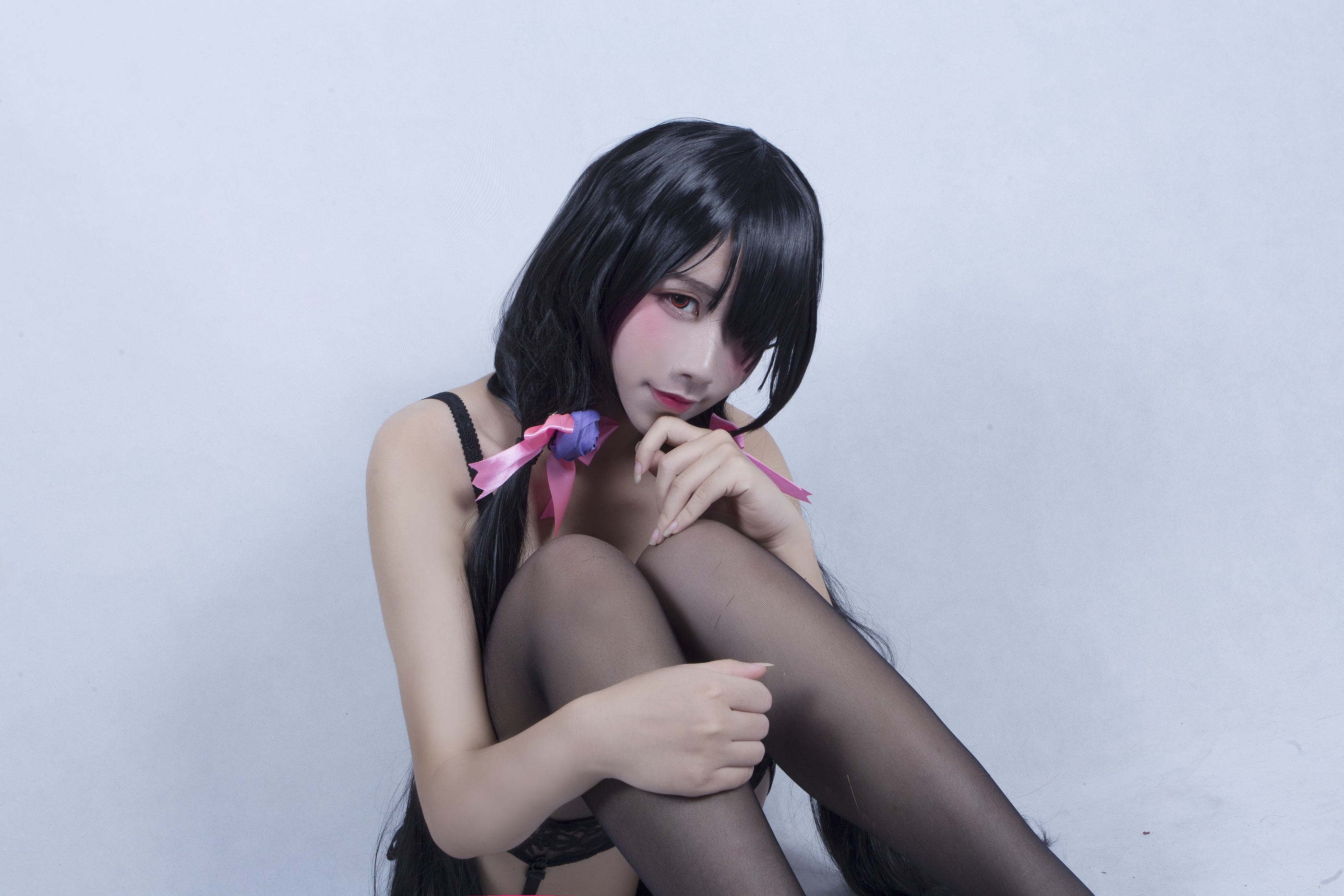 图片[1]-九曲Jean –  NO.008 内衣狂三 [12P]-XikXak